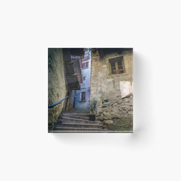 Item preview, Little Street of Isola Bella, Stresa, Lake Maggiore, Piedmont, Italy designed and sold by SoulEchoesPhoto.