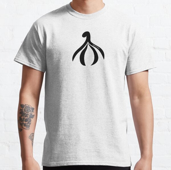 CROP CLITORIS noir simple T-shirt classique