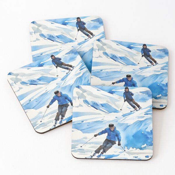 Item preview, skiers on a snowy mountain designed and sold by Alex Sharp.