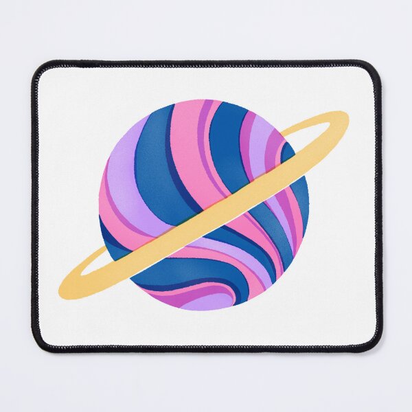 Item preview, Saturn planet colorful sticker designed and sold by DesignPMG.