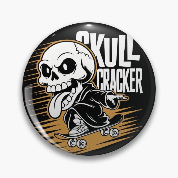Item preview, funny skull skater, skate, skull crusher designed and sold by PhotoArtMC.