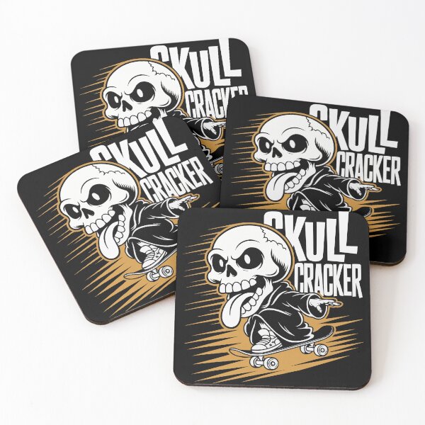 Item preview, funny skull skater, skate, skull crusher designed and sold by PhotoArtMC.