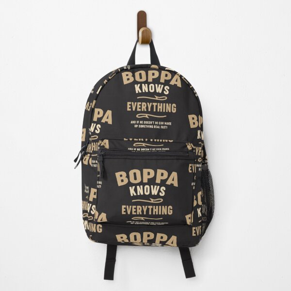 Item preview, Boppa Knows Everything Funny Dad Grandpa designed and sold by cidolopez.