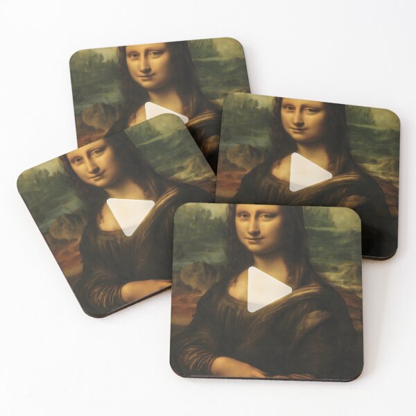 Item preview, Mona Lisa… Press Play designed and sold by ShineEyePirate.