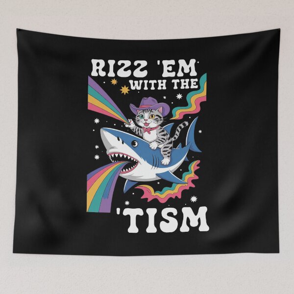 Item preview, Rizz 'Em With The Tism designed and sold by ArtFromBeyond.