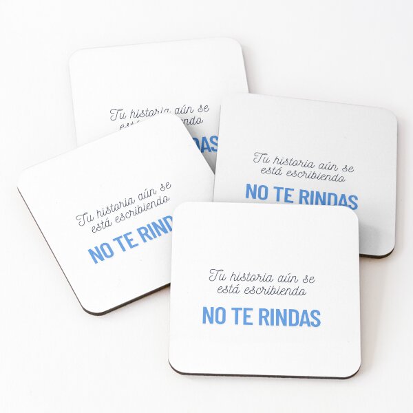 Item preview, No te Rindas designed and sold by Luz & Letras.