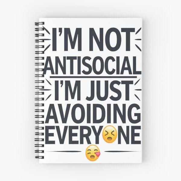 Item preview, I'm Not Antisocial – Just Avoiding You designed and sold by Thompika.
