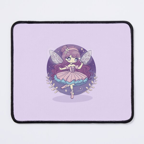 Item preview, Kawaii Fairy Ballerina - Cute Pastel Fantasy Sticker & Apparel designed and sold by danibaez97.