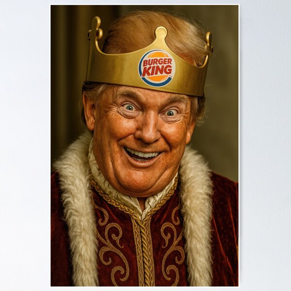 Item preview, The Burger King of Mar-a-Lardo designed and sold by Angry Creamsicle.
