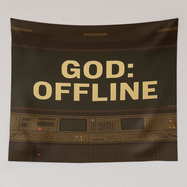 Item preview, God Offline designed and sold by LOGOSINTERIUM.