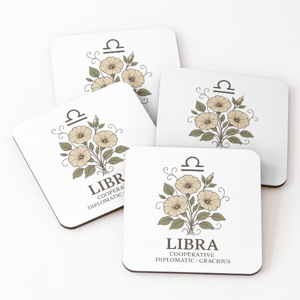 Item preview, Libra Zodiac Design – Botanical Balance for Graceful & Diplomatic Souls designed and sold by Print-Zoo.