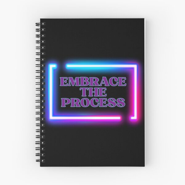 Item preview, Growth Mindset Wall Art | Embrace The Process | Neon Development Gift designed and sold by TextMuse.