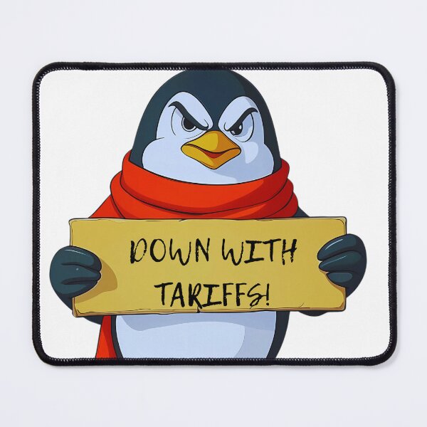 Item preview, protestant penguin - down with tariffs designed and sold by MonterArt.