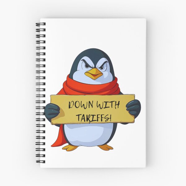 Item preview, protestant penguin - down with tariffs designed and sold by MonterArt.