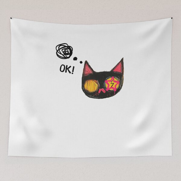 Item preview, Graffiti Cat thinks designed and sold by Melysid.