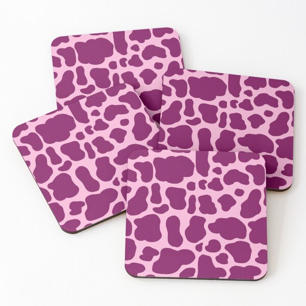 Item preview, pink and purple cow print designed and sold by jennamacneill.