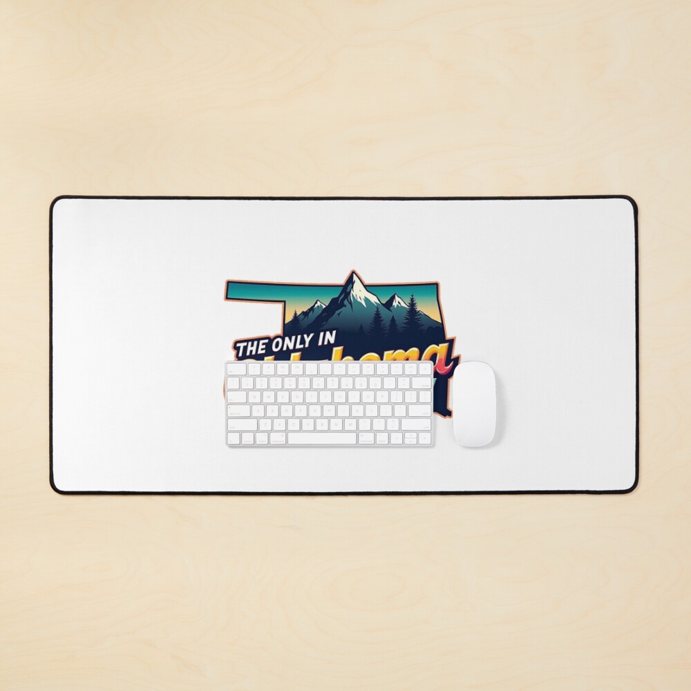 Item preview, Desk Mat designed and sold by OnlyinOKShow.