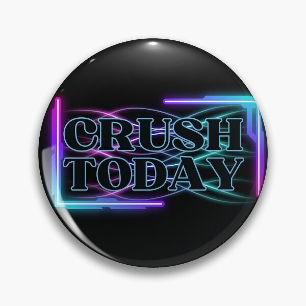 Item preview, Daily Productivity Wall Art | Crush Today | Neon Ambition Office Gift designed and sold by TextMuse.