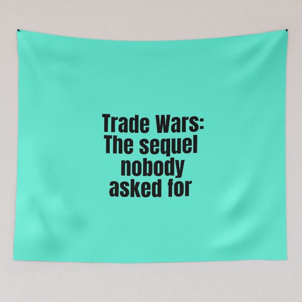 Item preview, Trade Wars: The Sequel Black designed and sold by Cutsandsparks.