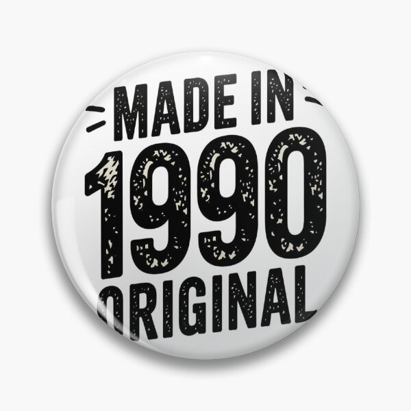 Item preview, Made in 1990 – 100% Original Retro Badge designed and sold by Thompika.