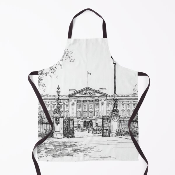 Item preview, Buckingham Palace London England in Ink designed and sold by hussardigital.