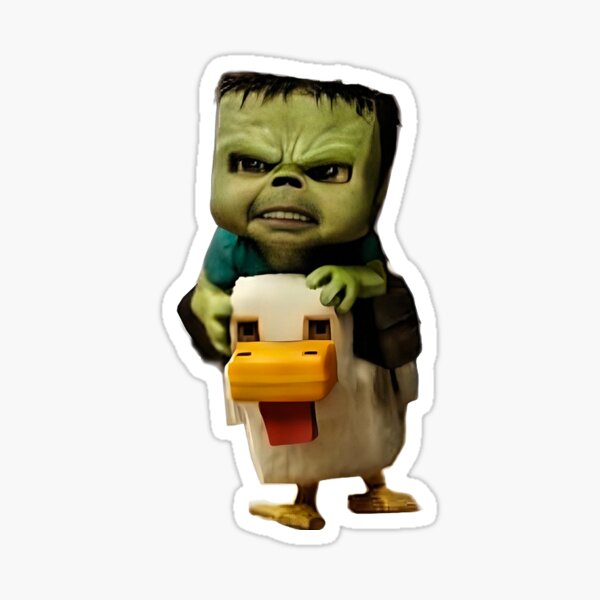 Item preview, Chicken Jockey A Minecraft Movie  designed and sold by PandaForLifeLol.