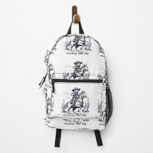Item preview, Cowboy Like Me | Vintage Cowboy Frog on Horseback | Retro Western Desert Art designed and sold by Cowgirl Sister 12.