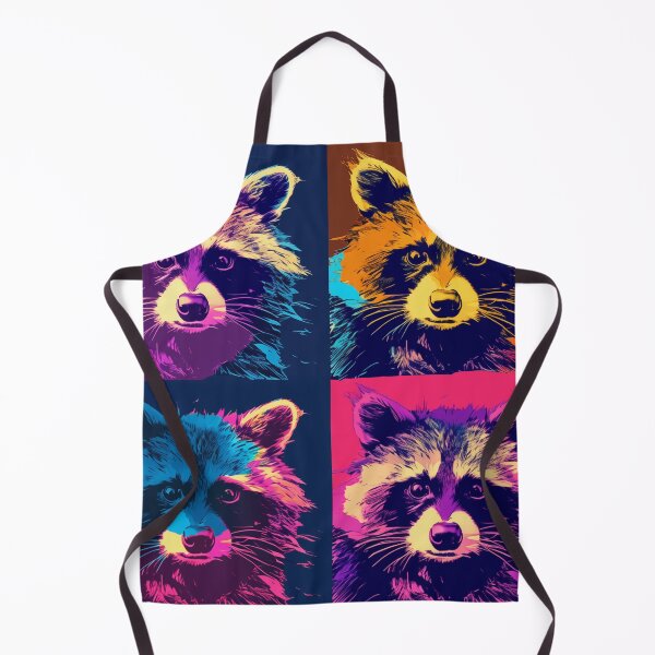 Item preview, Raccoon Popart designed and sold by RedHandedOD.