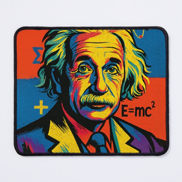Item preview, Albert Einstein Pop Art Portresi – Renkli ve Yaratıcı Bilim İkonu designed and sold by PrometheusStyle.