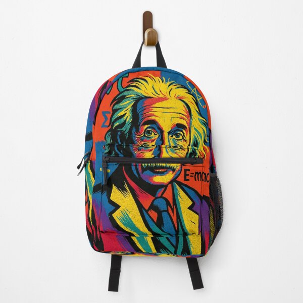 Item preview, Albert Einstein Pop Art Portresi – Renkli ve Yaratıcı Bilim İkonu designed and sold by PrometheusStyle.