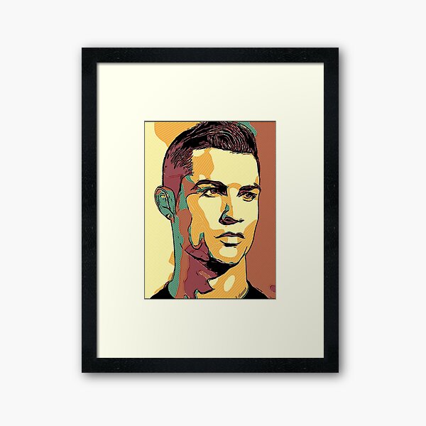 Vista previa del artículo con la obra «obra de arte de Cristiano Ronaldo», diseñado y vendido por dohyun kim.