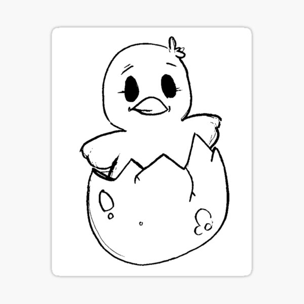 Vista previa del artículo con la obra «Pequeño patito», diseñado y vendido por MyBottomShelf.