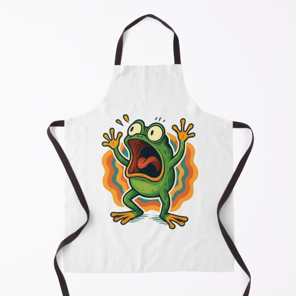 Item preview, Froggy’s Existential Scream designed and sold by ALITOPRINCE.