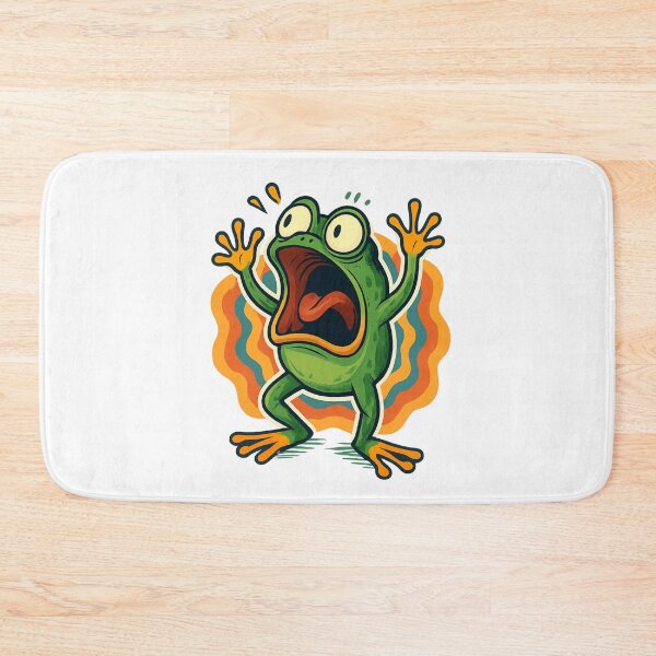 Item preview, Froggy’s Existential Scream designed and sold by ALITOPRINCE.
