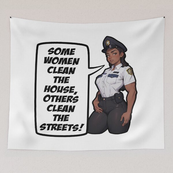 Item preview, Female Police Officer designed and sold by Sawset.