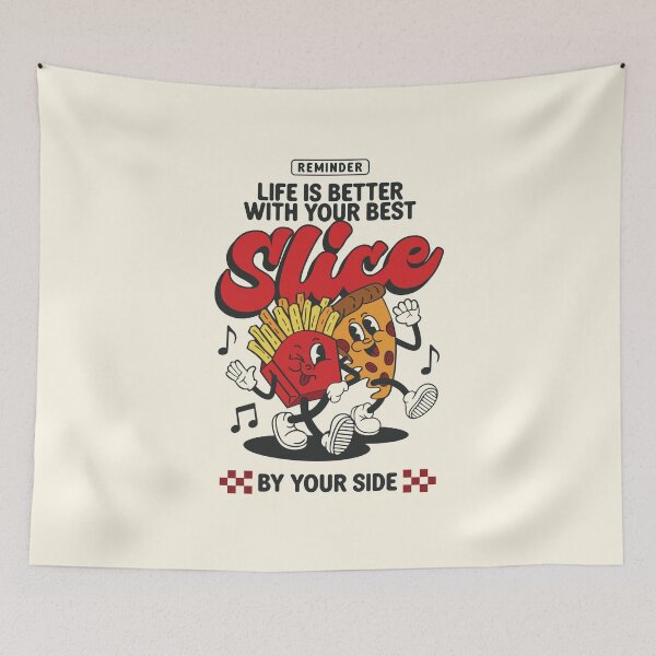 Item preview, Life is better with your best Slice designed and sold by Hey, Lex.