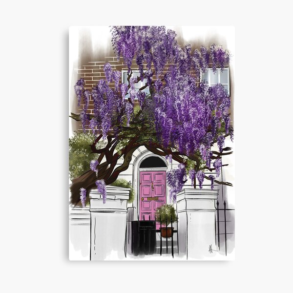 London Wisteria Canvas Print