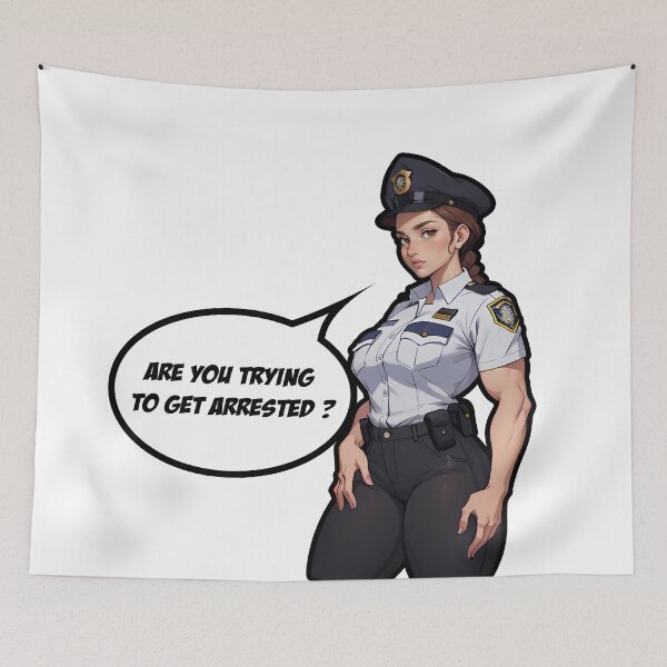 Item preview, Are You Trying to Get Arrested ? designed and sold by Sawset.