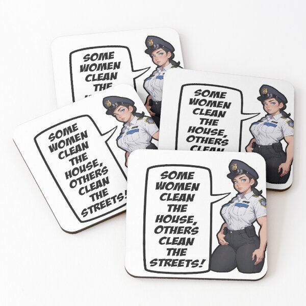Item preview, Female Police Officer (Brunette Version) designed and sold by Sawset.