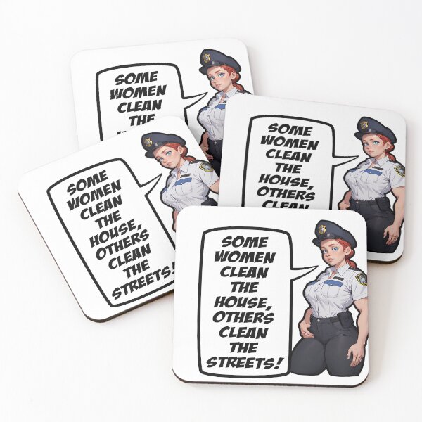 Item preview, Female Police Officer (Redhead Version) designed and sold by Sawset.