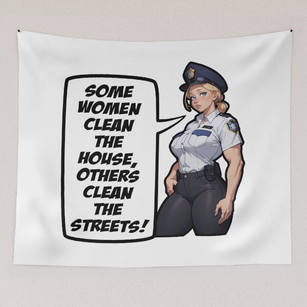 Item preview, Female Police Officer (Blonde Version) designed and sold by Sawset.