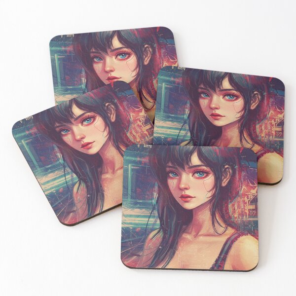 Item preview, Mysterious Girl from a Futuristic City designed and sold by JonelleTshirts.
