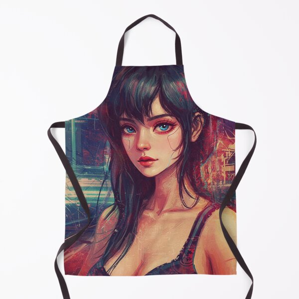 Item preview, Mysterious Girl from a Futuristic City designed and sold by JonelleTshirts.
