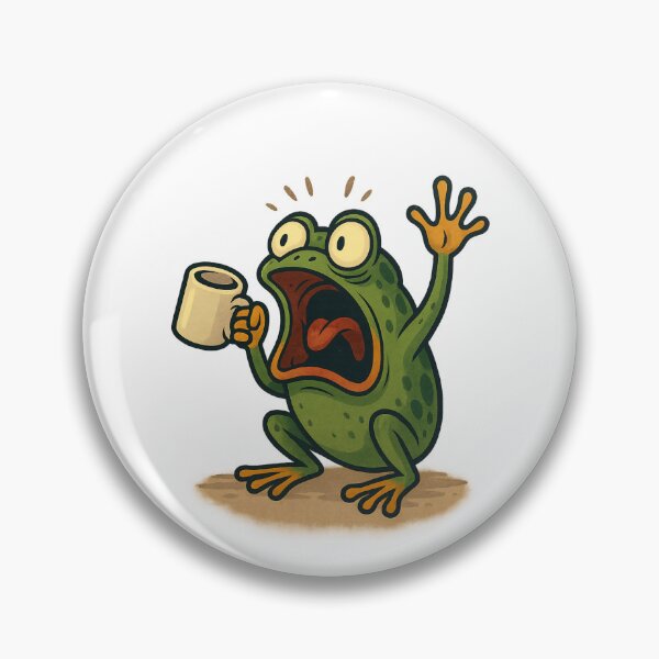 Item preview, Coffee-Addicted Froggy designed and sold by ALITOPRINCE.