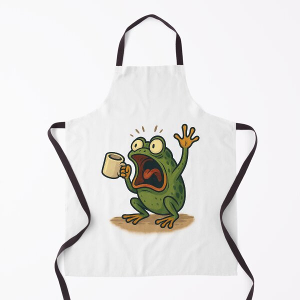 Item preview, Coffee-Addicted Froggy designed and sold by ALITOPRINCE.