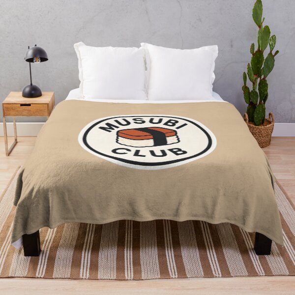 Item preview, MUSUBI CLUB Sticker – Retro Foodie Logo Design | Clean Vector Aesthetic for Japanese Food Lovers designed and sold by WAUZ.