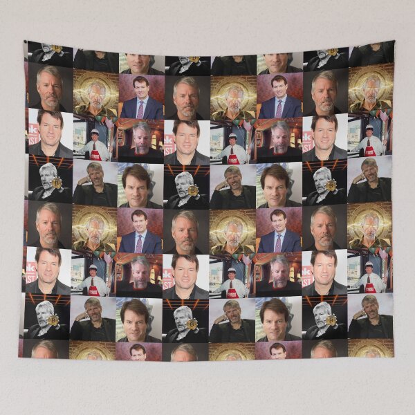 Item preview, Michael Saylor Bitcoin Aesthetic designed and sold by CyberRex.