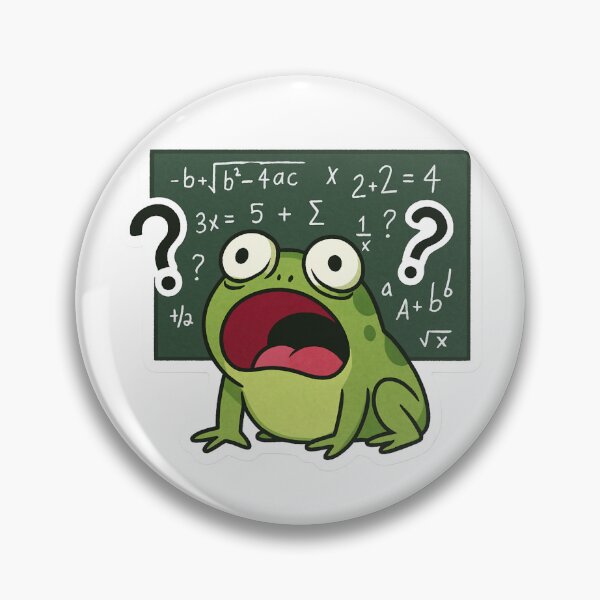 Item preview, Froggy Can't Math Today designed and sold by ALITOPRINCE.