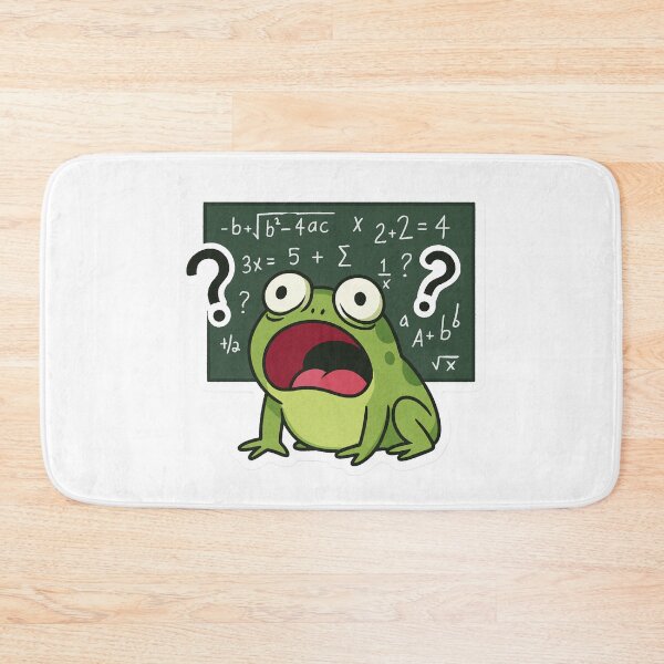 Item preview, Froggy Can't Math Today designed and sold by ALITOPRINCE.