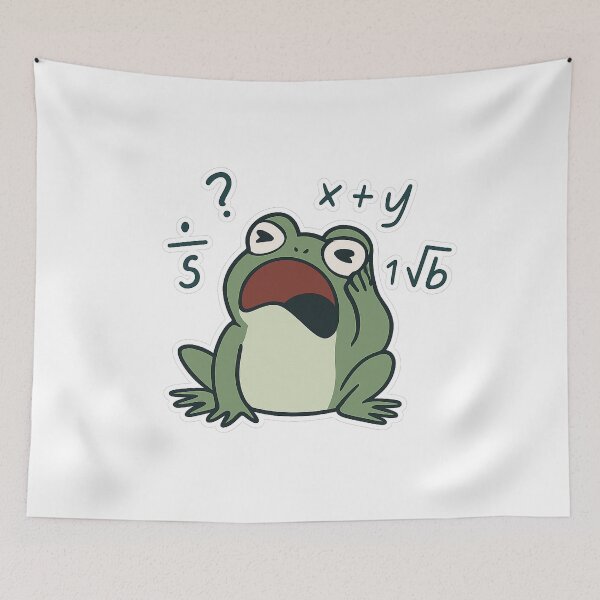 Item preview, Froggy Fails Algebra designed and sold by ALITOPRINCE.